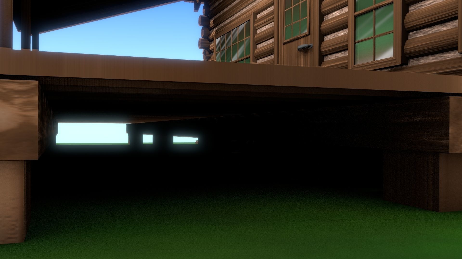 NPR Log Cabin 3D model_18