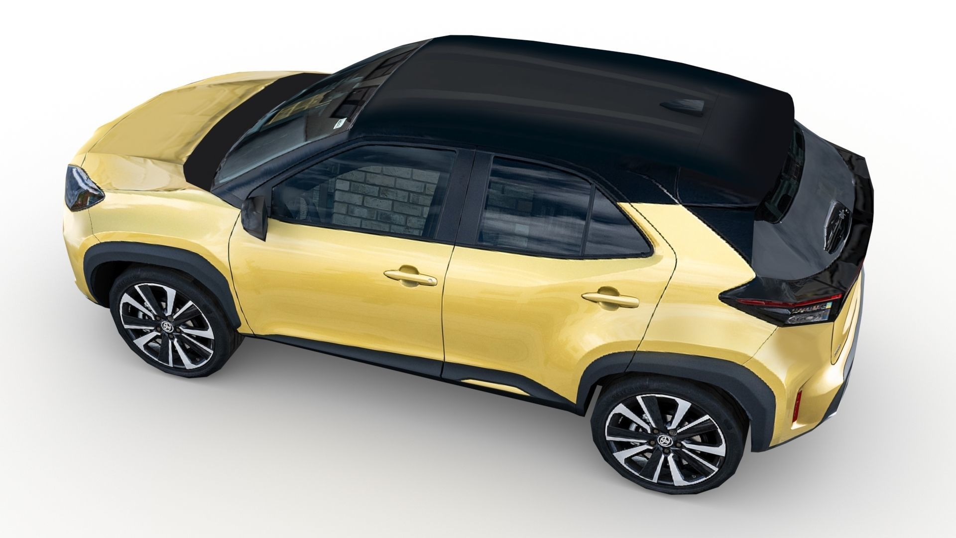 Toyota Yaris Cross 2021 Low-poly 3D model_6