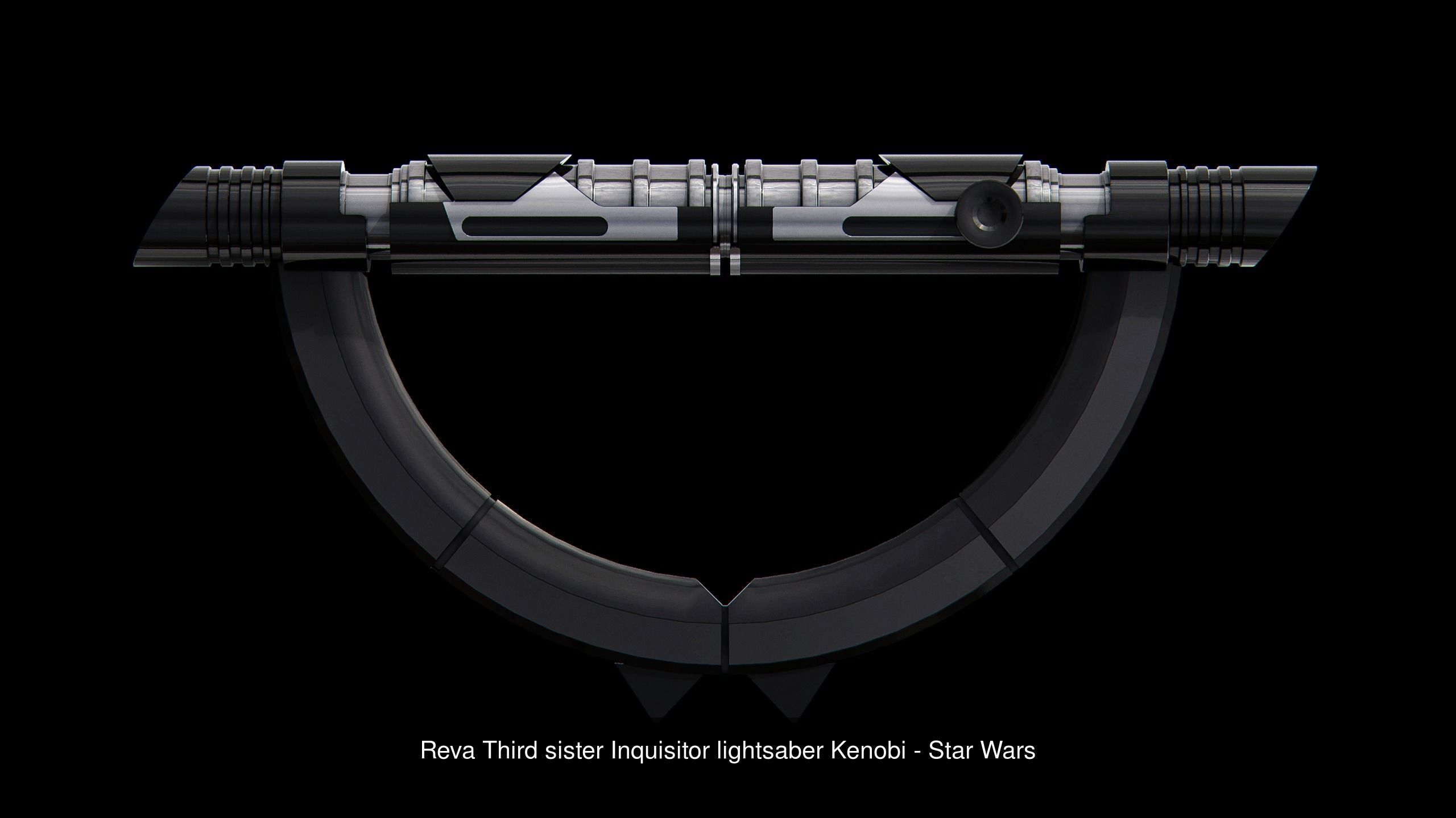 Obi-wan Kenobi assets bundle pack - Star Wars 3D Model Collection_4