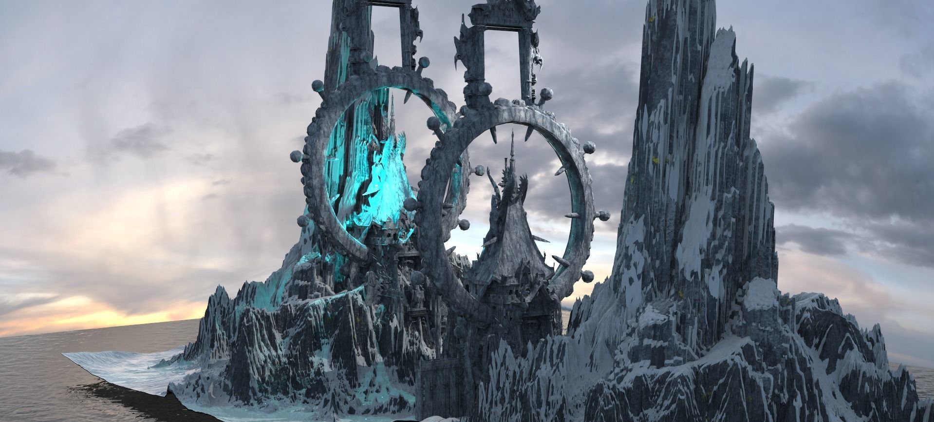 Colossal Rings Kit bash   3D model_1