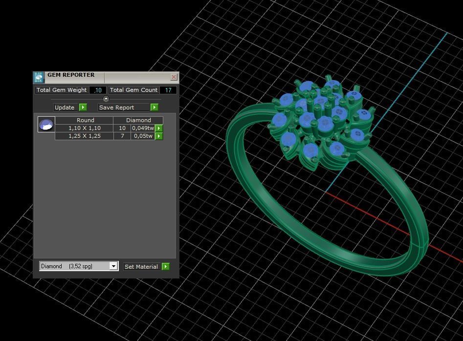 Minimalist Ring 163 3D print model_6