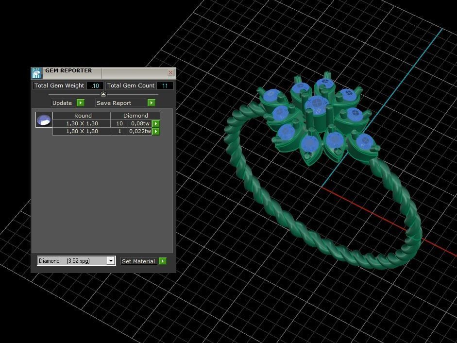 Minimalist Ring 165 3D print model_6