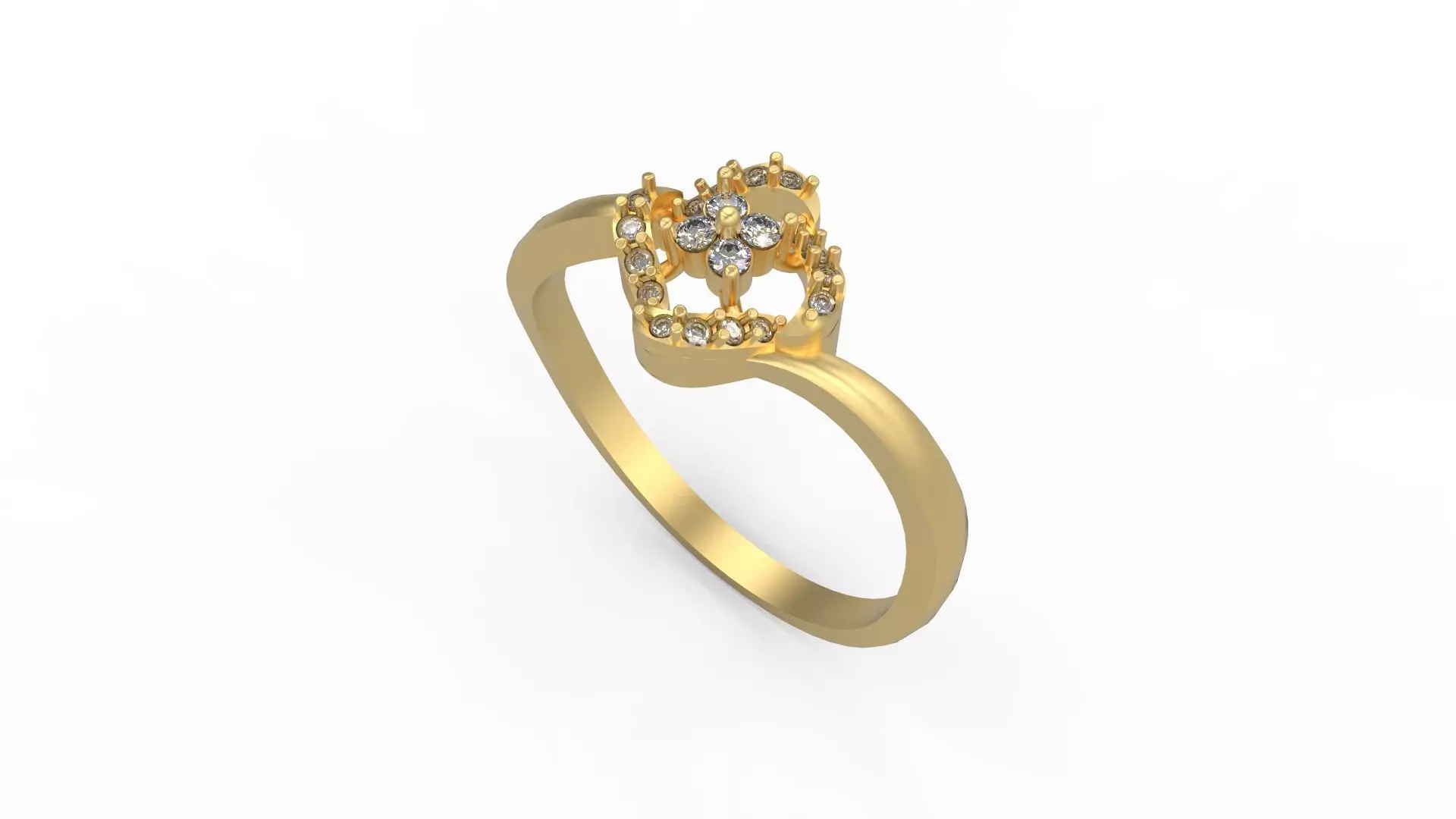 Minimalist Ring 166 3D print model_0