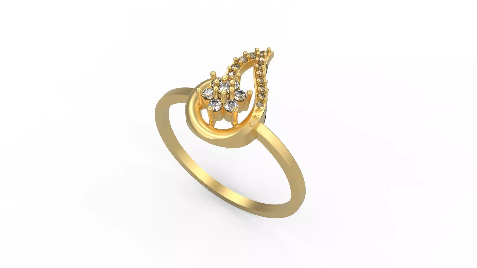 Minimalist Ring 168 3D print model_0