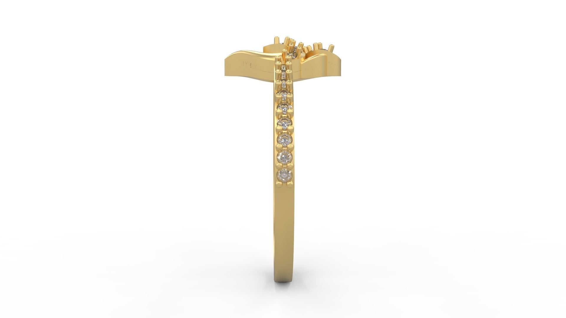 Minimalist Ring 174 3D print model_3