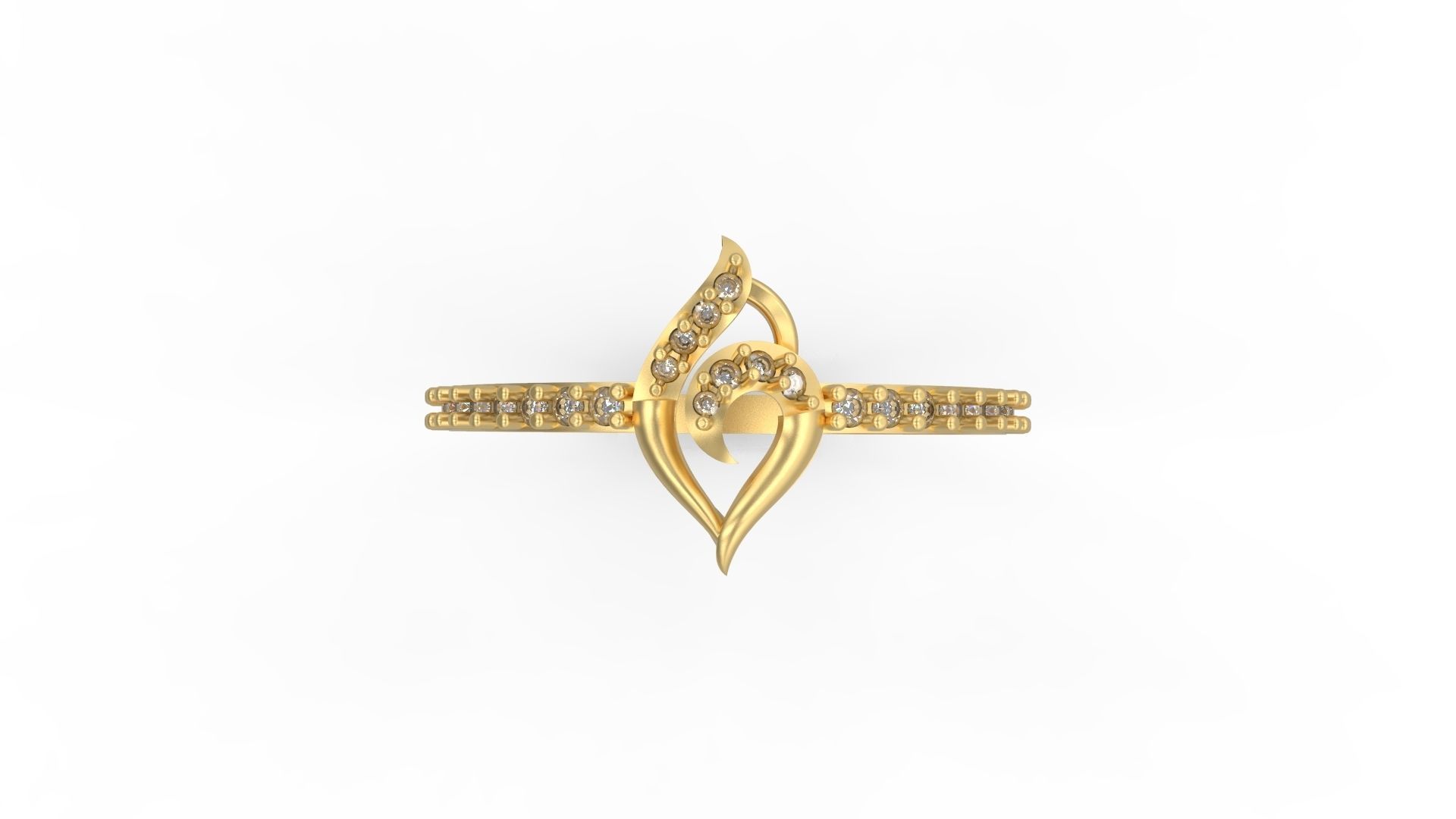 Minimalist Ring 174 3D print model_4