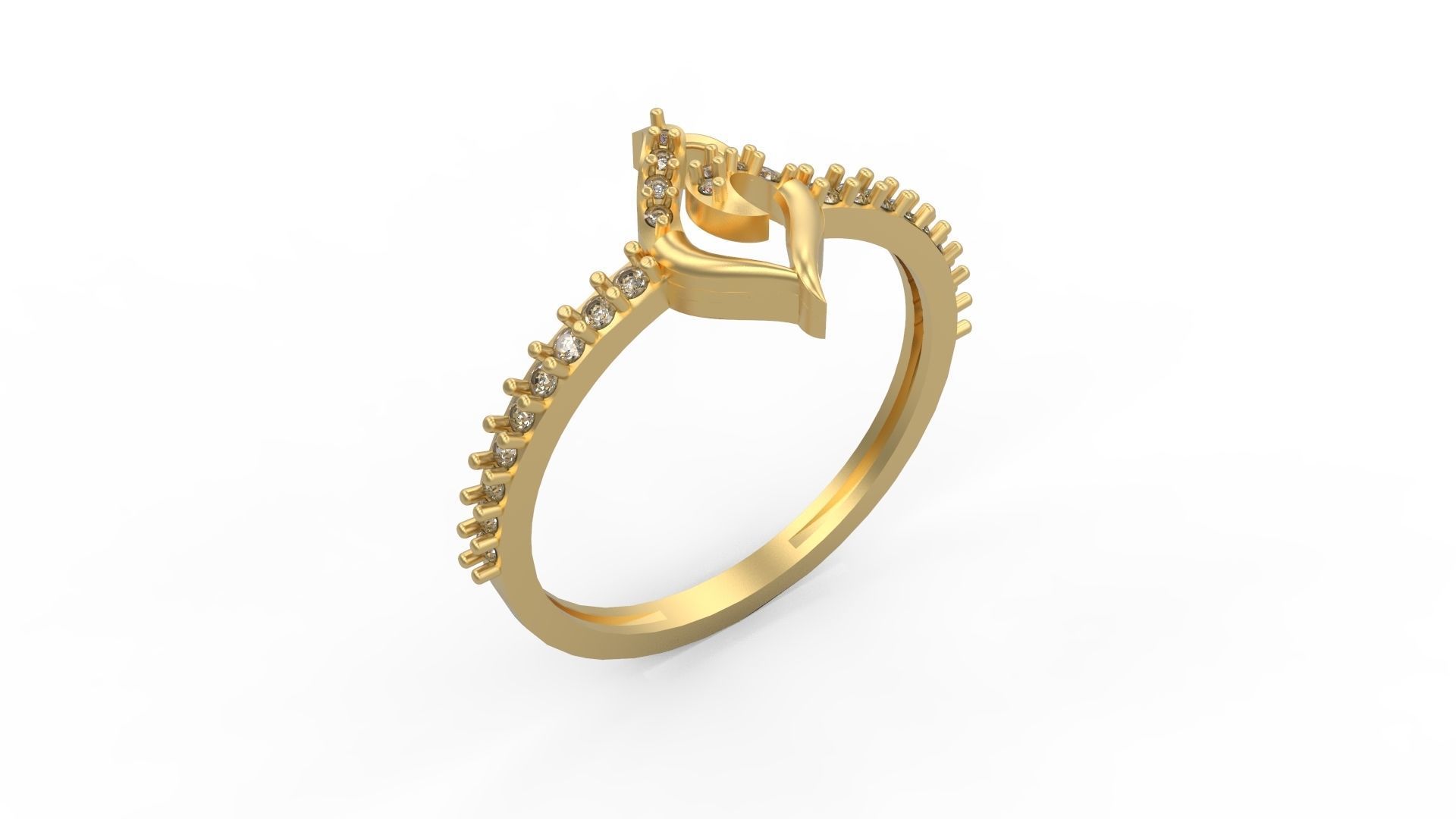 Minimalist Ring 174 3D print model_1