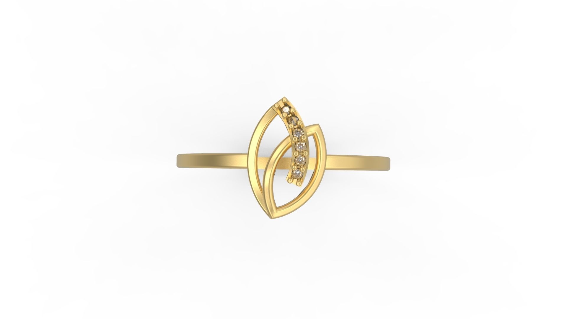 Minimalist Ring 175 3D print model_4