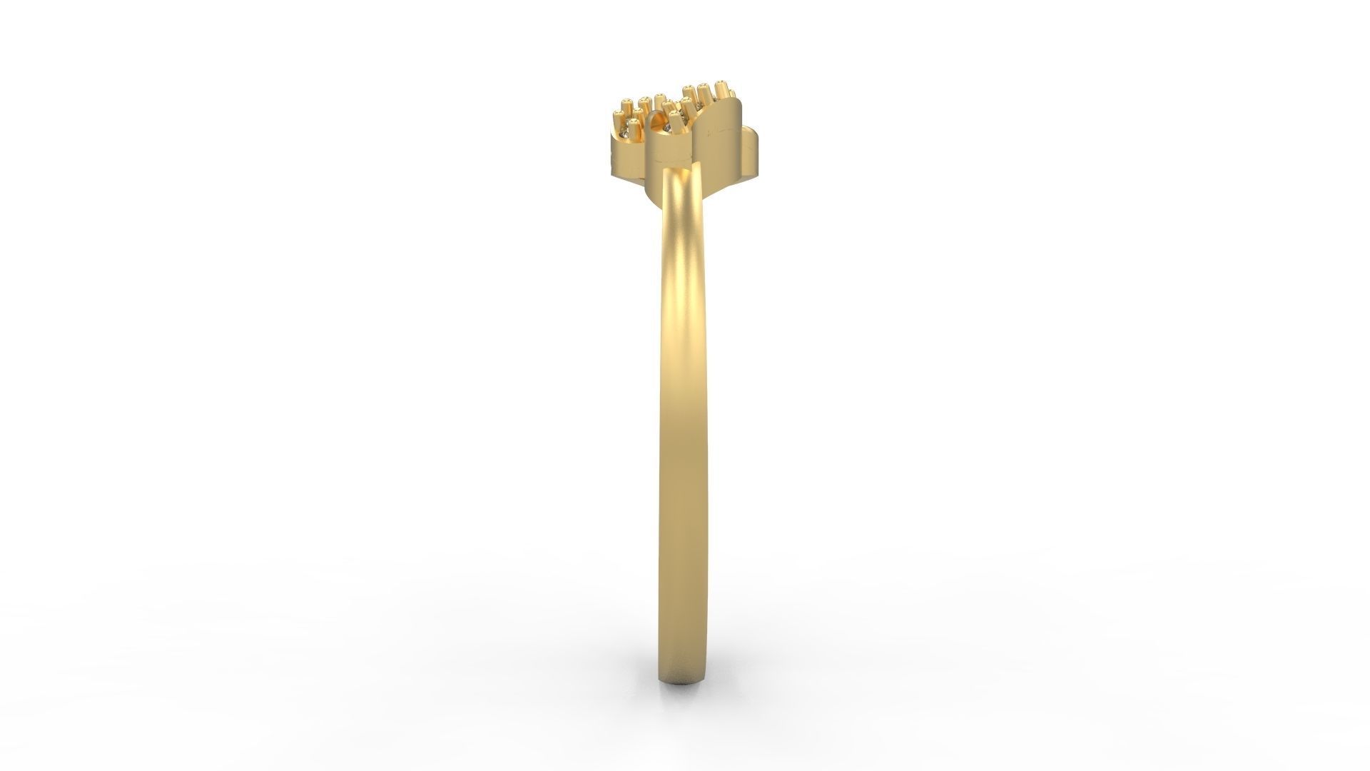 Minimalist Ring 176 3D print model_3