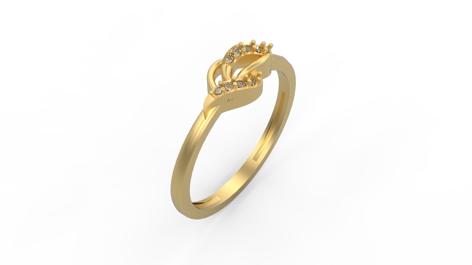 Minimalist Ring 176 3D print model_1