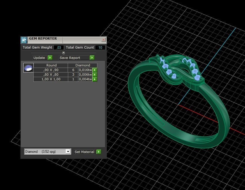 Minimalist Ring 176 3D print model_6