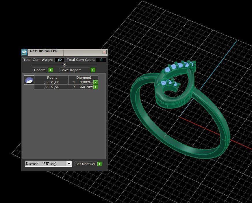 Minimalist Ring 177 3D print model_5