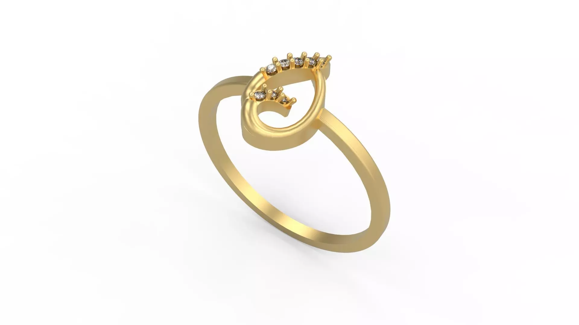 Minimalist Ring 177 3D print model_0