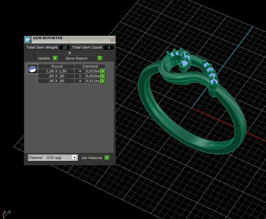 Minimalist Ring 182 3D print model_8