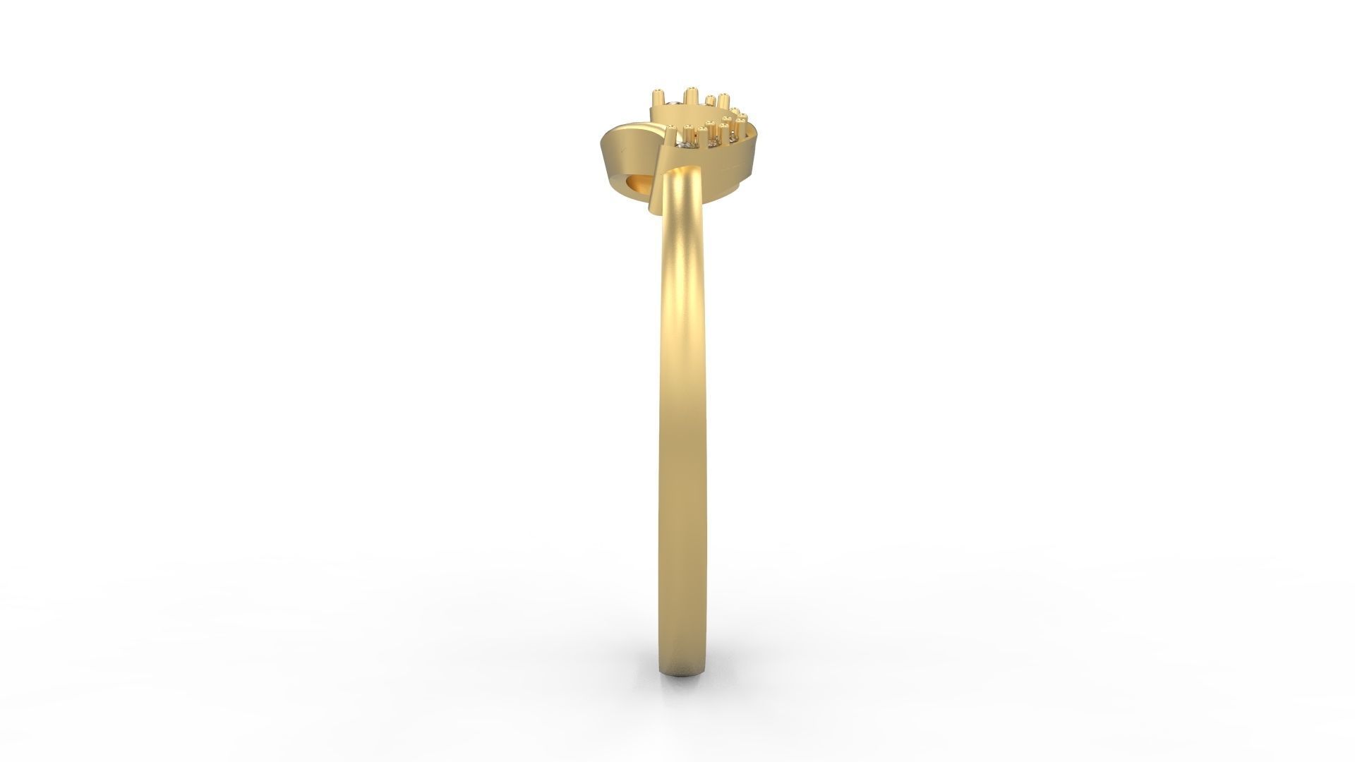 Minimalist Ring 182 3D print model_3