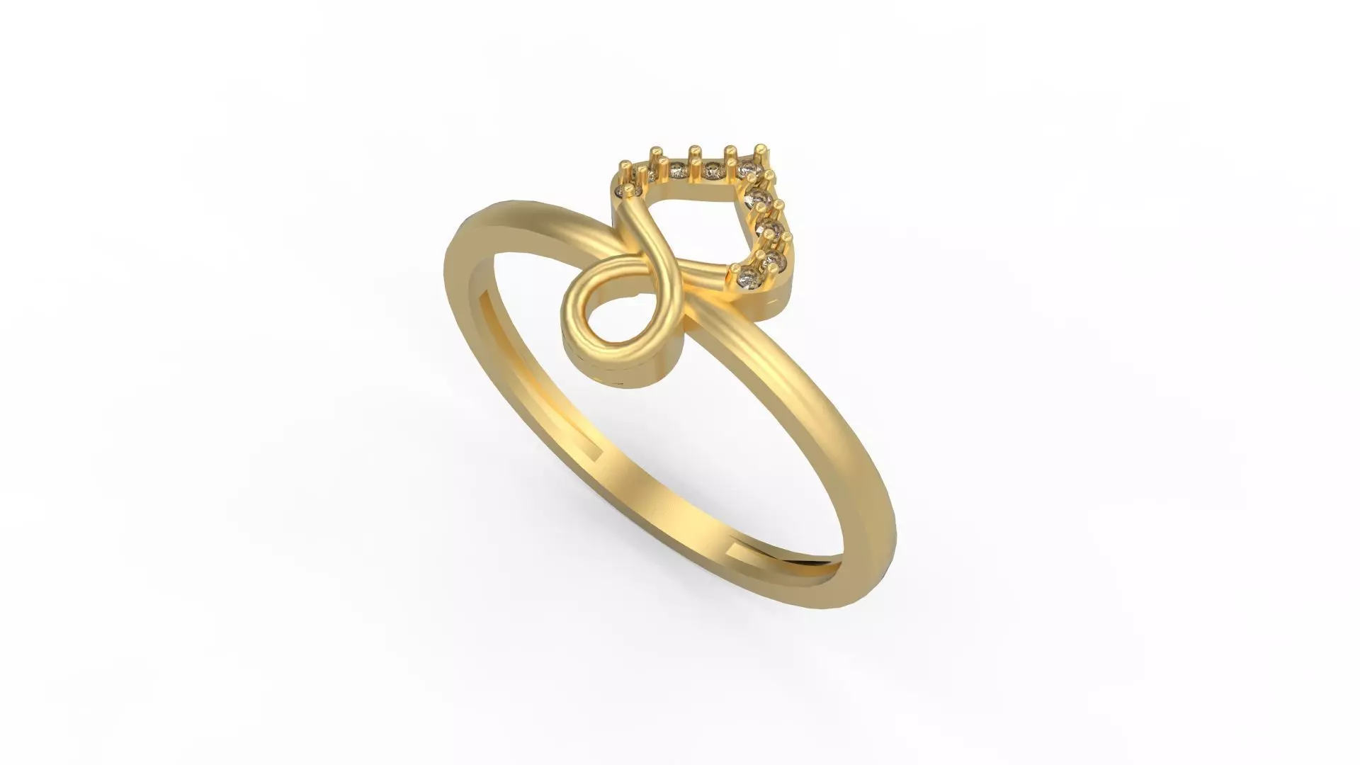 Minimalist Ring 183  3D print model_0