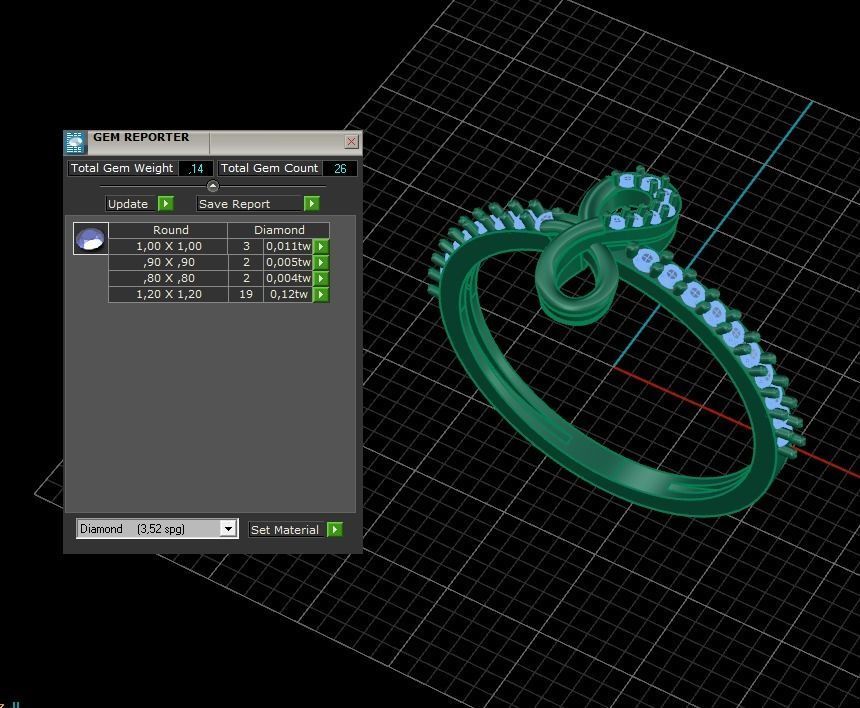 Minimalist Ring 188 3D print model_6