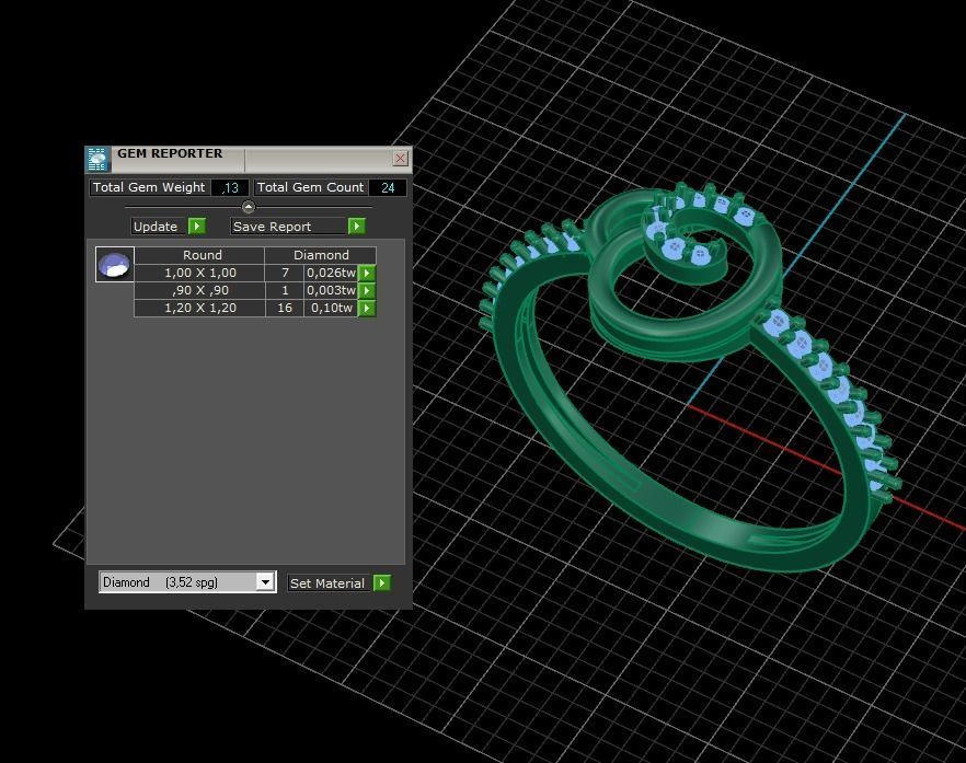 Minimalist Ring 189 3D print model_5
