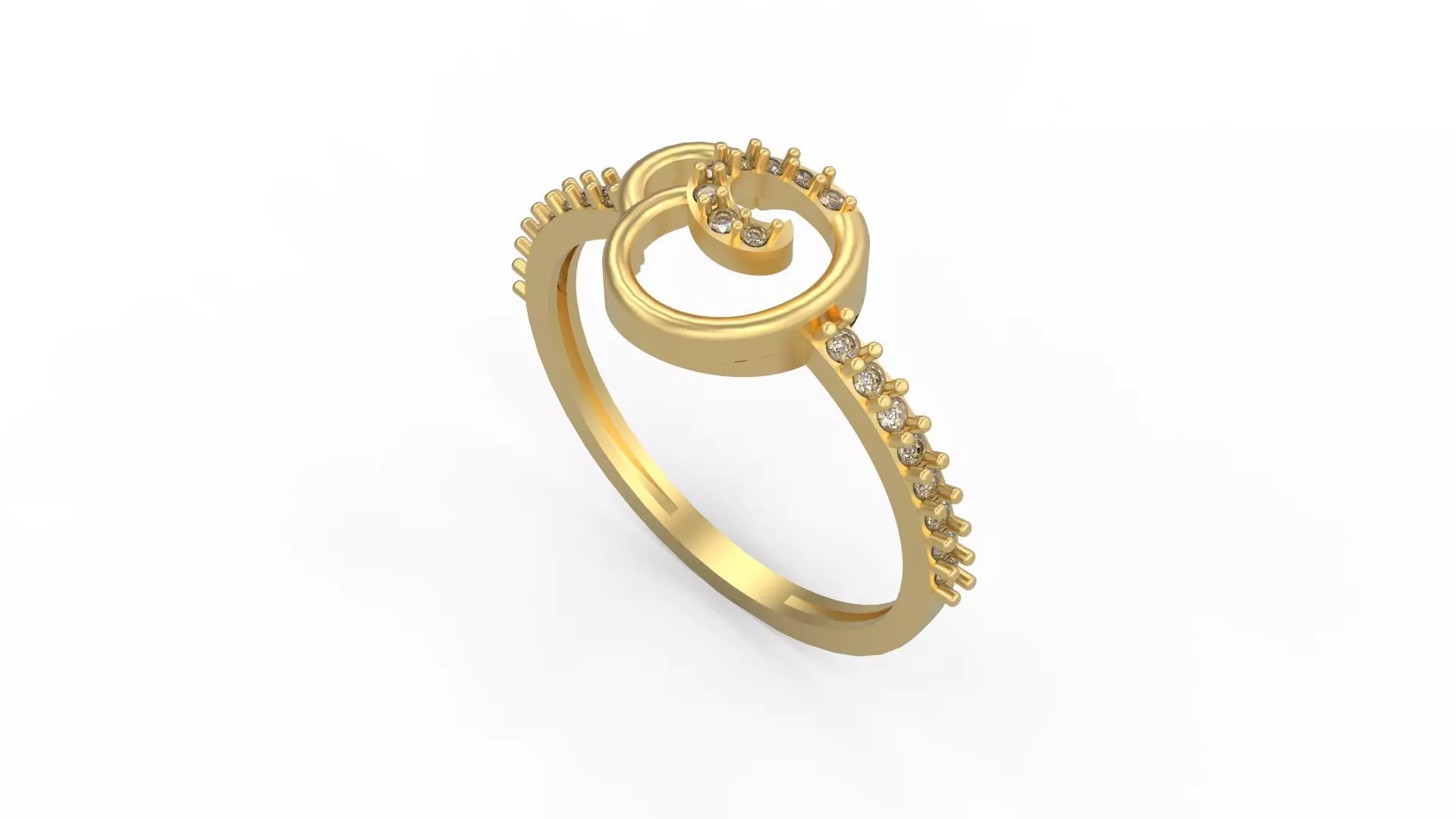 Minimalist Ring 189 3D print model_0