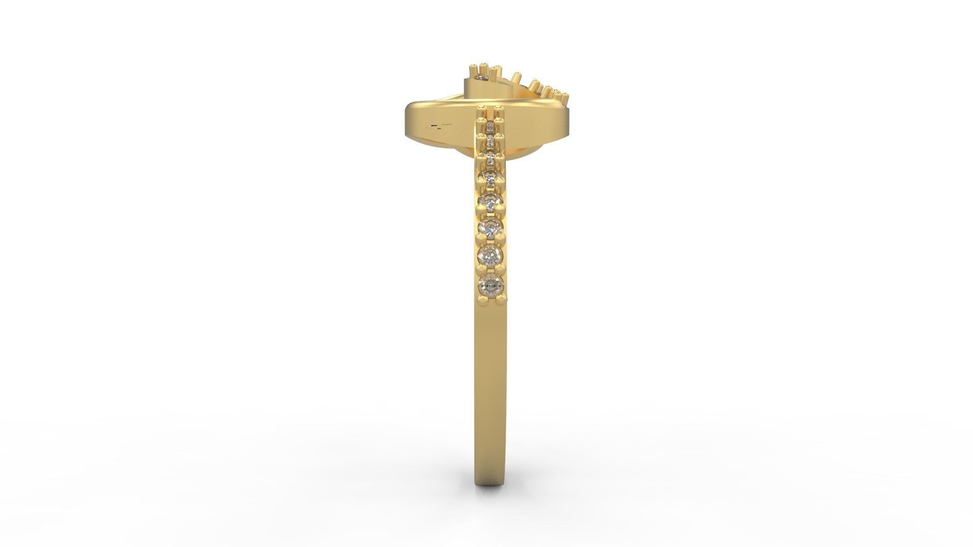 Minimalist Ring 189 3D print model_3