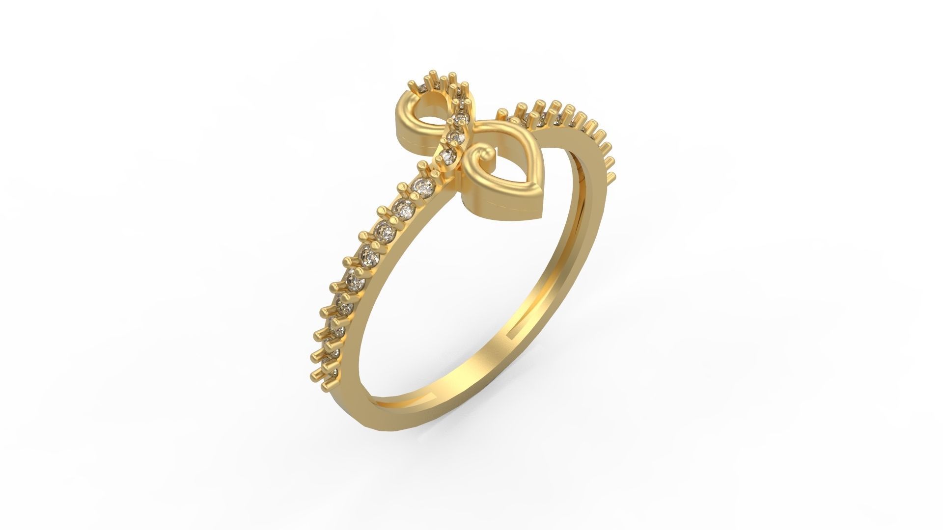 Minimalist Ring 192 3D print model_1