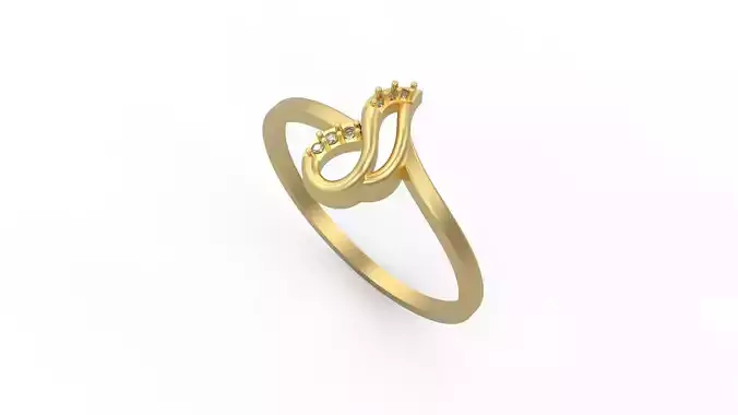 Minimalist Ring 193 3D print model