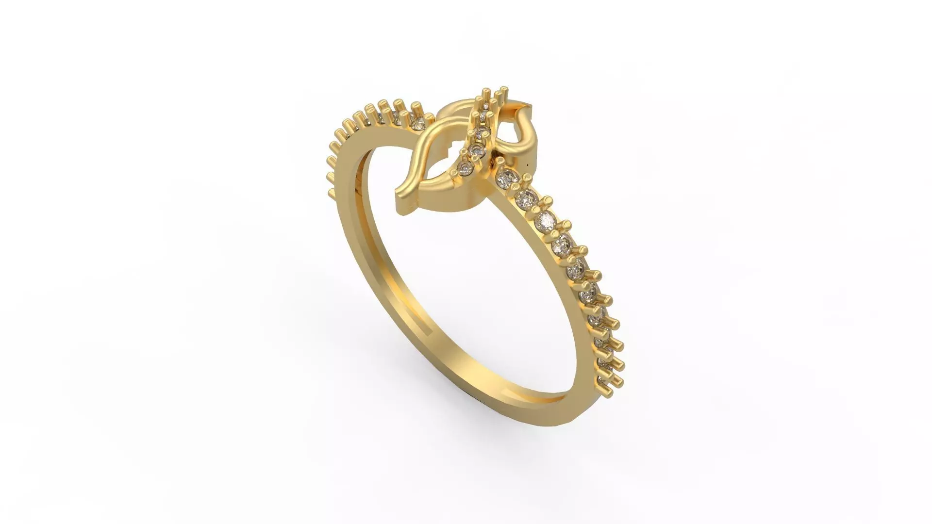 Minimalist Ring 200 3D print model_0