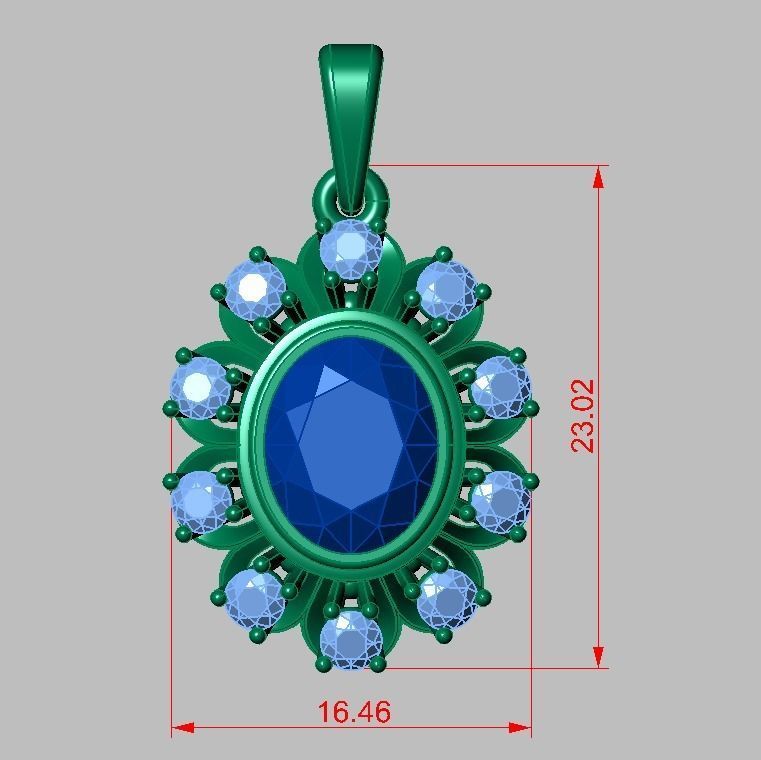 My Exclusive Pendant model 3D 0129 printable model9 3D print model_21