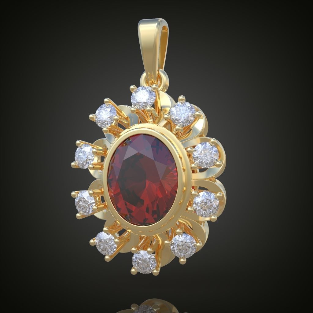 My Exclusive Pendant model 3D 0129 printable model9 3D print model_8