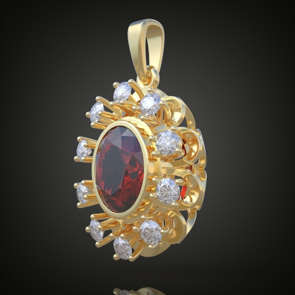 My Exclusive Pendant model 3D 0129 printable model9 3D print model_7