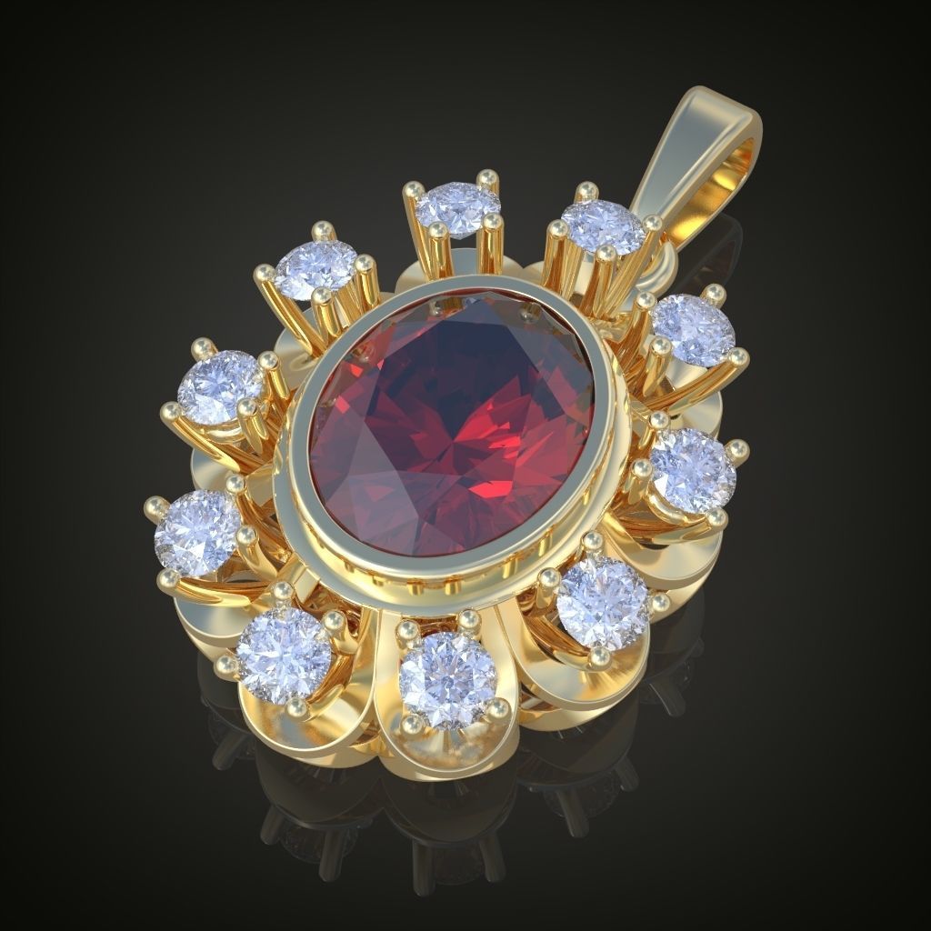 My Exclusive Pendant model 3D 0129 printable model9 3D print model_3