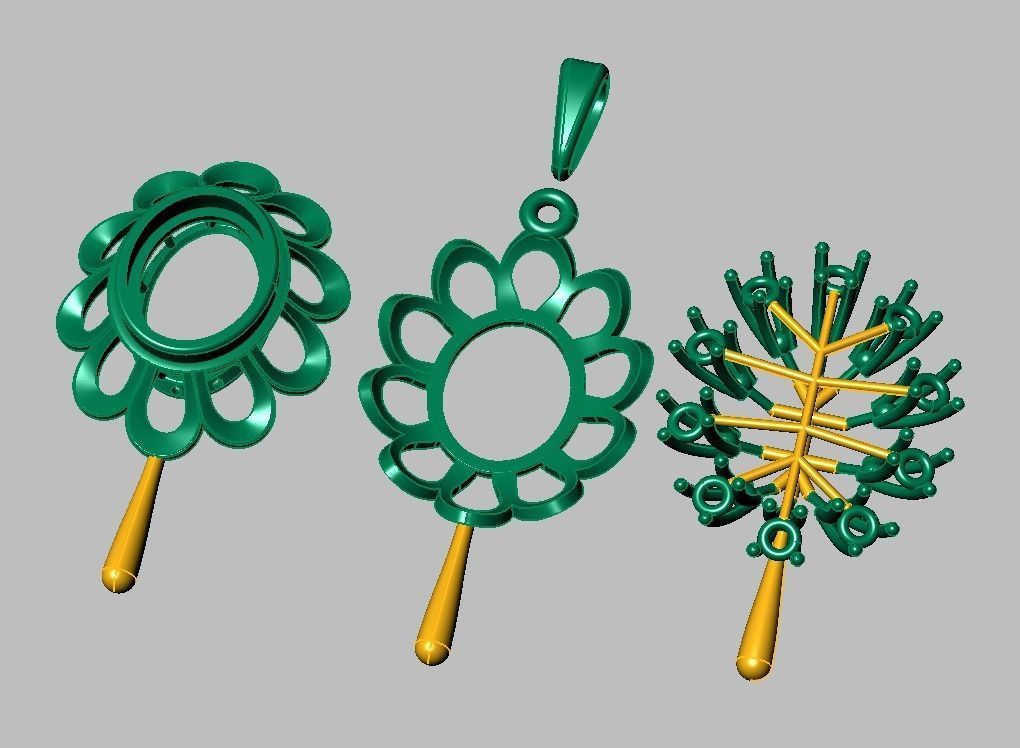 My Exclusive Pendant model 3D 0129 printable model9 3D print model_19