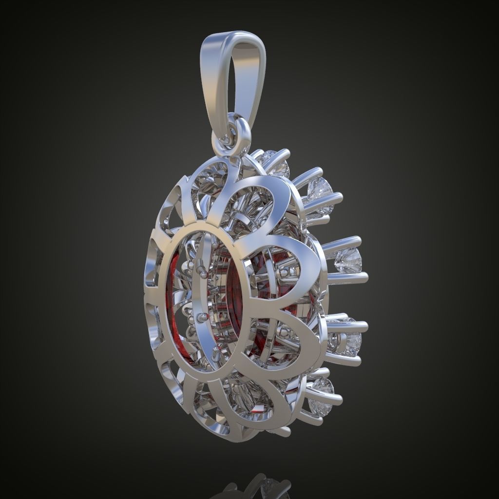 My Exclusive Pendant model 3D 0129 printable model9 3D print model_10
