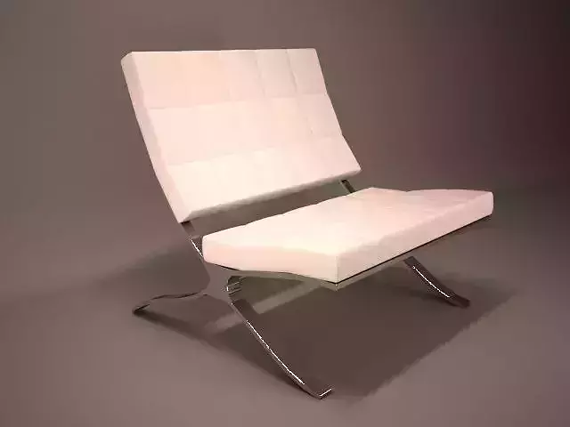 Simple modern chair with high end design styling