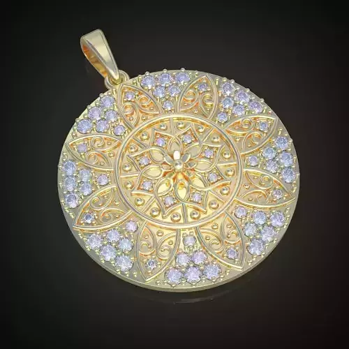 My Exclusive Pendant model 3D 0135 printable model8