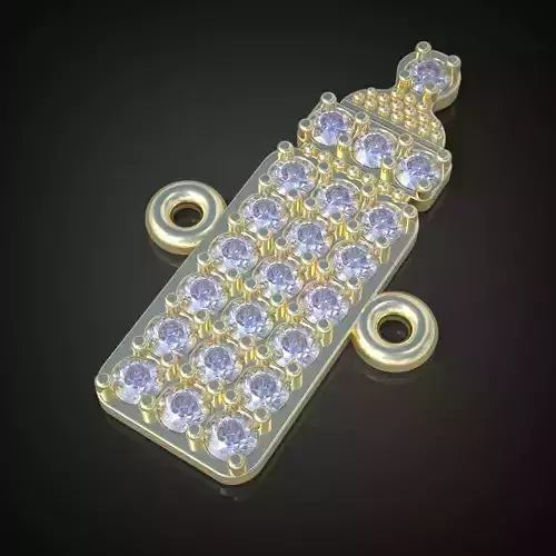 My Exclusive Pendant for Kids 3D 0139 printable model Free 3D print model