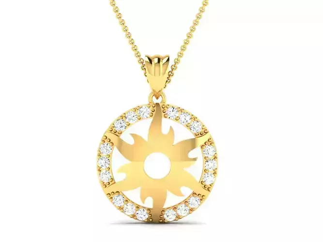 Women Pendant 3DM STL OBJ FBX Render Details