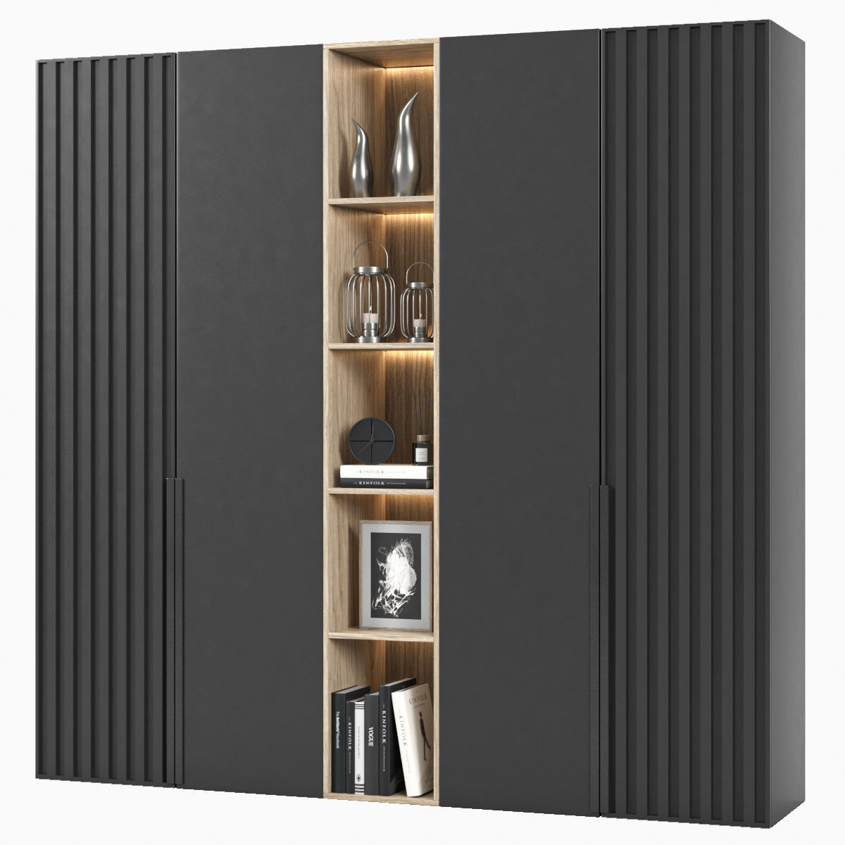 furniture composition 7 3D model_1