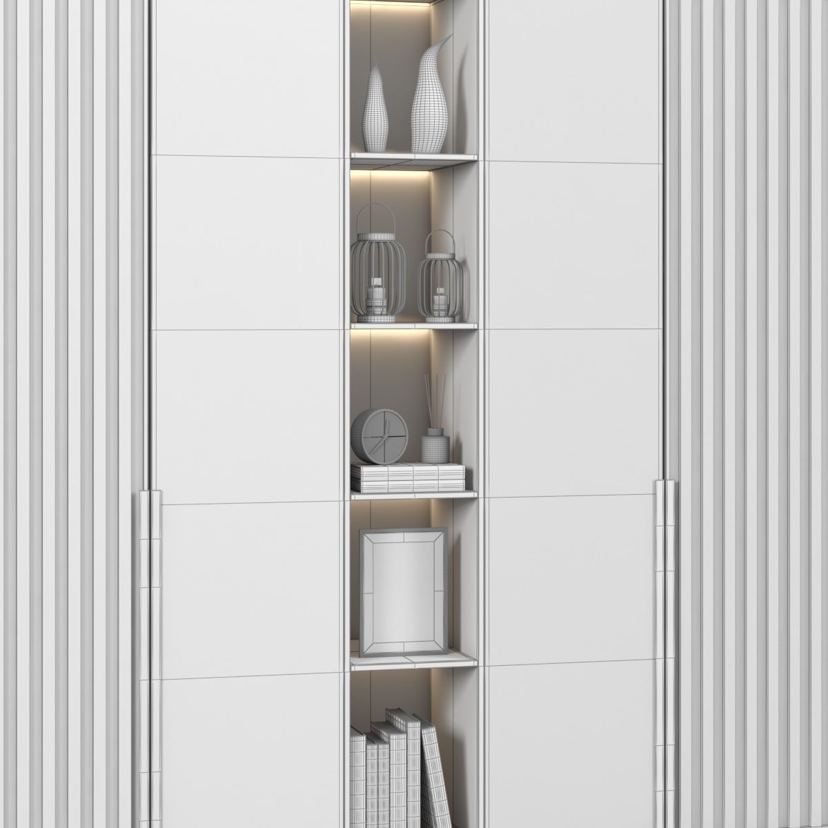 furniture composition 7 3D model_3