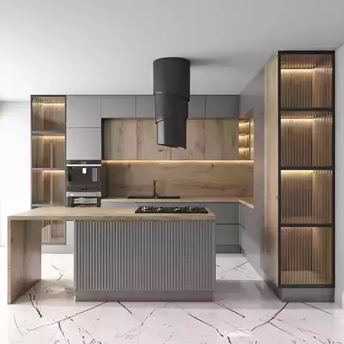 kitcen set 31 3D model