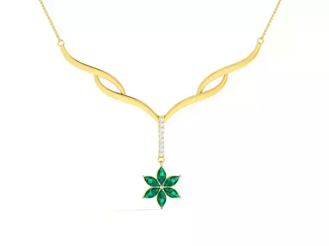 Women Pendant 3DM STL OBJ FBX Render Details