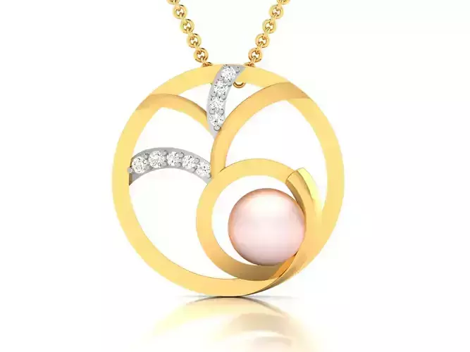 Women Pendant 3DM STL OBJ FBX Render Details
