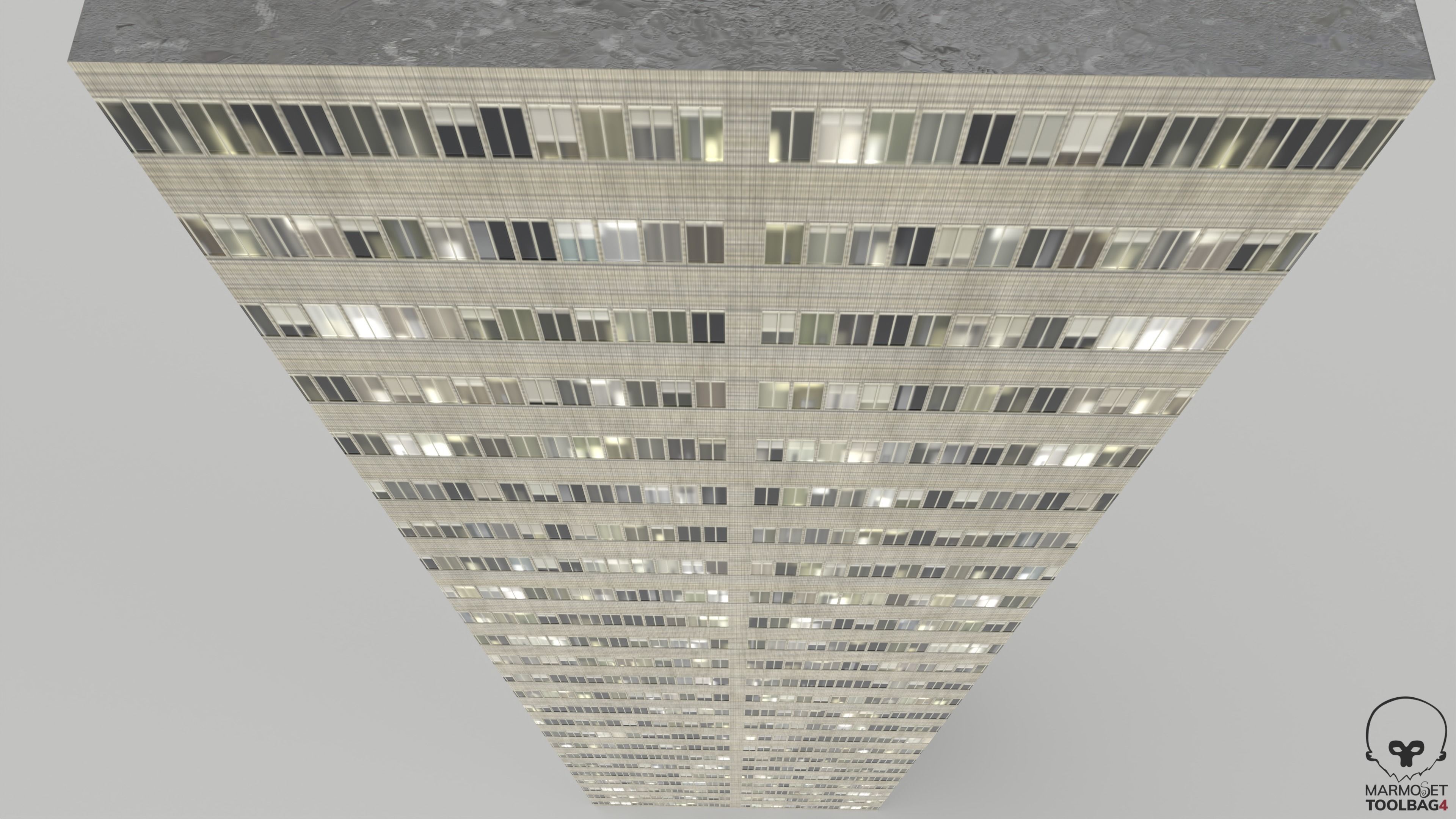 background filler Apartment Low-poly 3D model_3