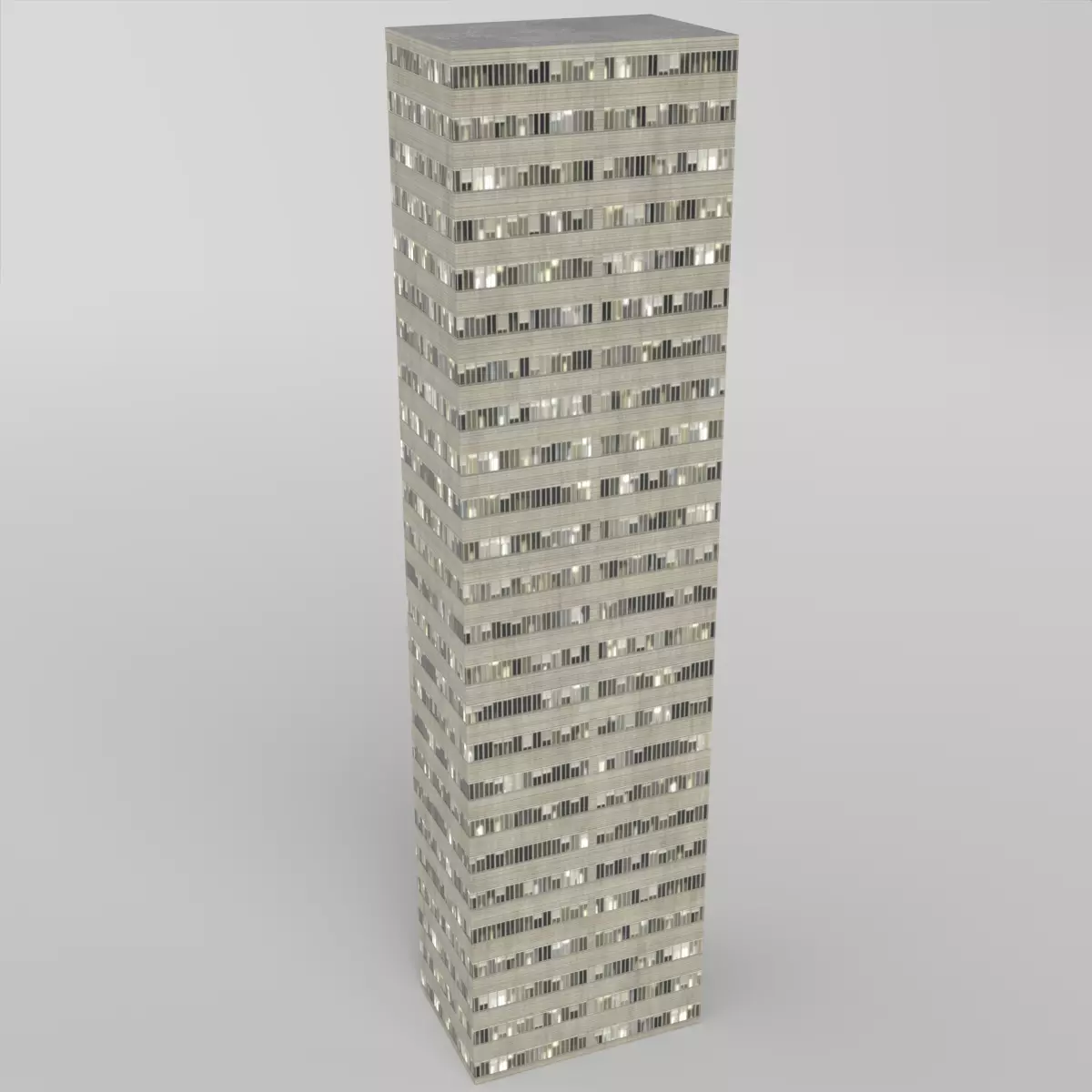 background filler Apartment Low-poly 3D model_0