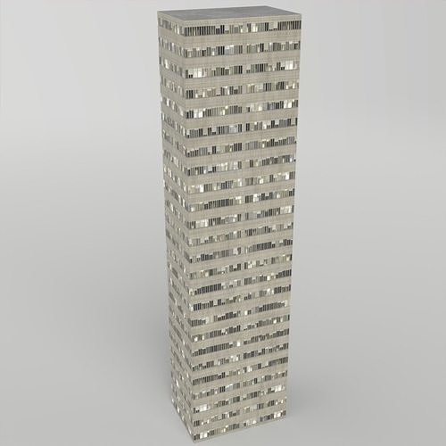 background filler Apartment Low-poly 3D model