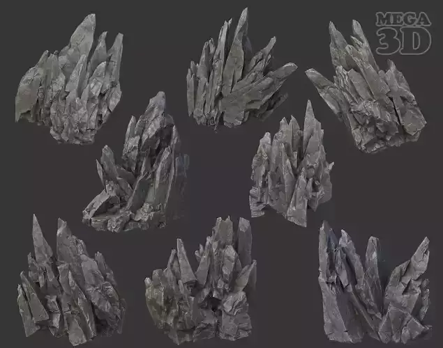 Spiky Black Rock 220616 