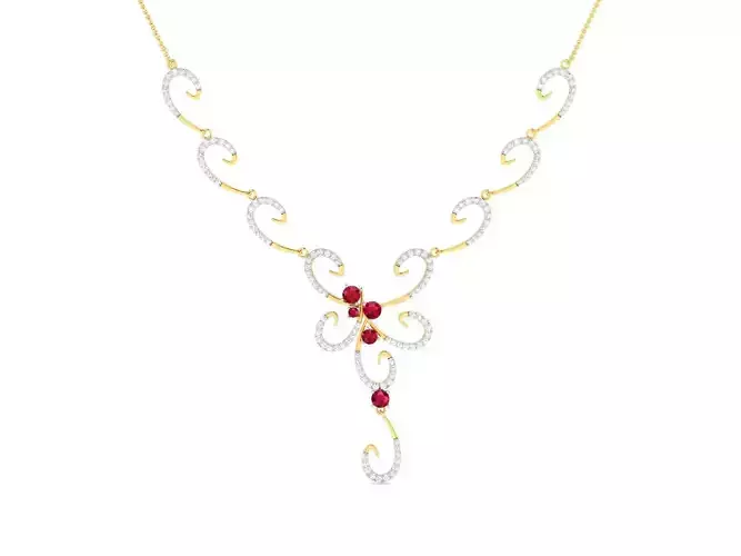 Women Pendant 3DM STL OBJ FBX Render Details