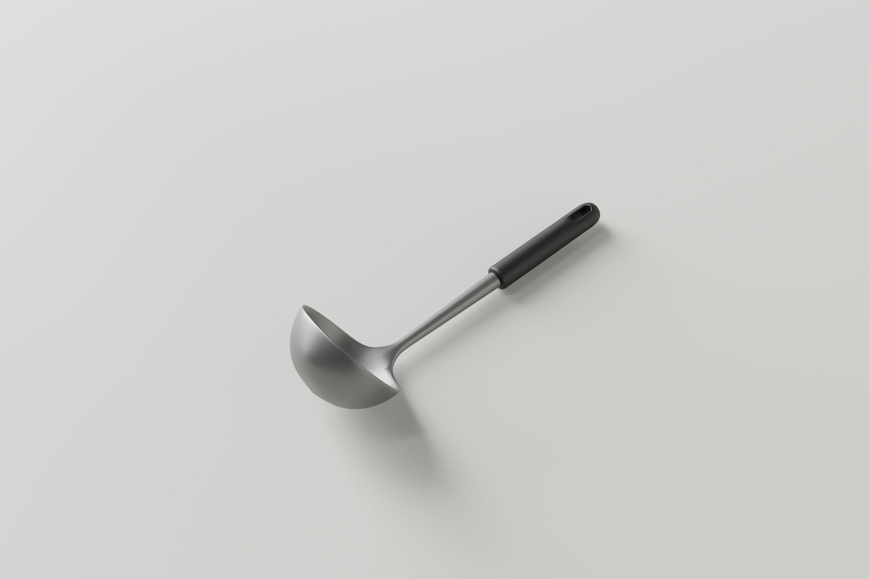 Stainless Kitchen Item Pack Low-poly 3D model_20