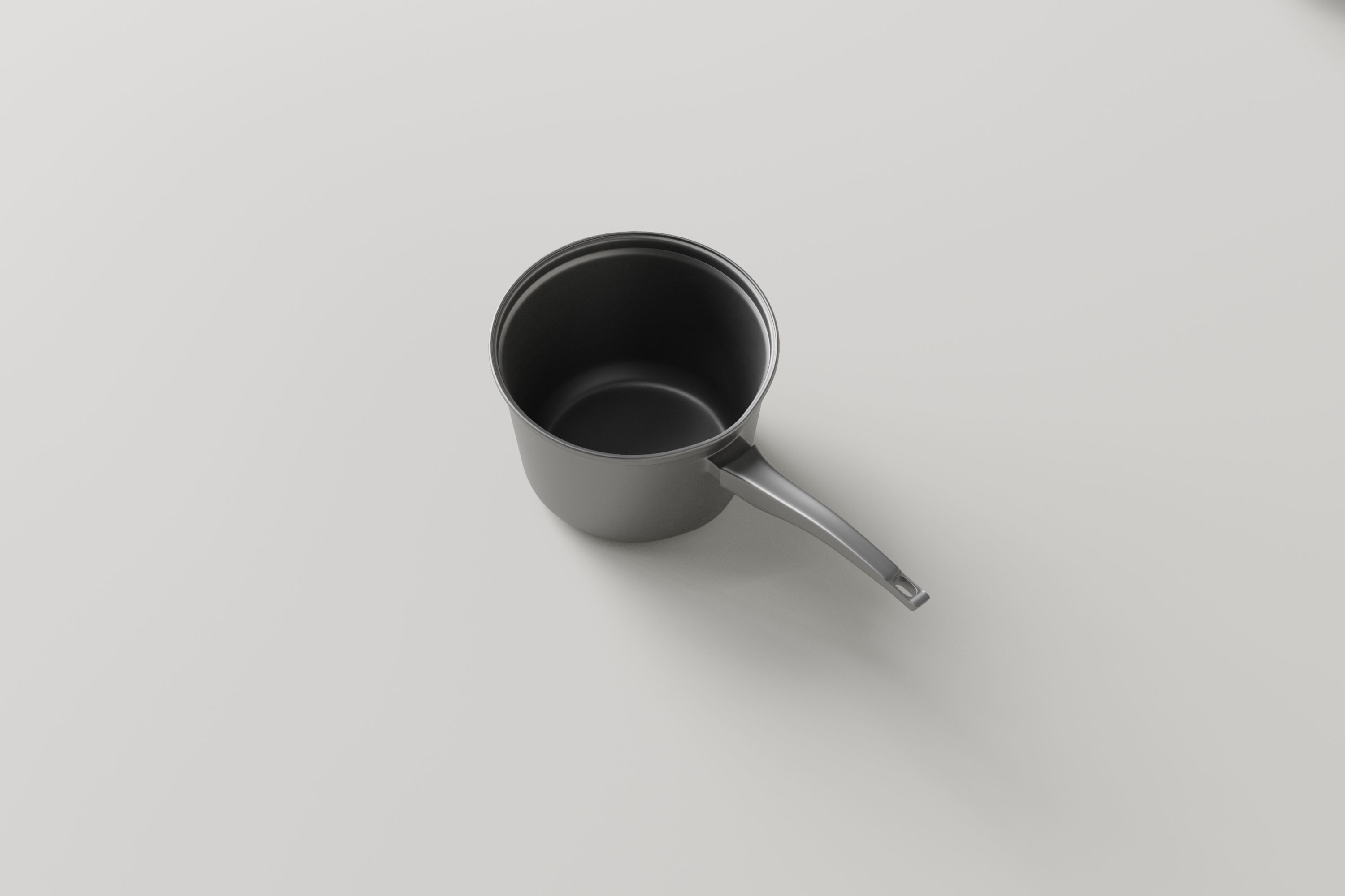 Stainless Kitchen Item Pack Low-poly 3D model_12