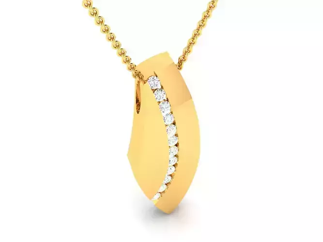 Women Pendant 3DM STL OBJ FBX Render Details